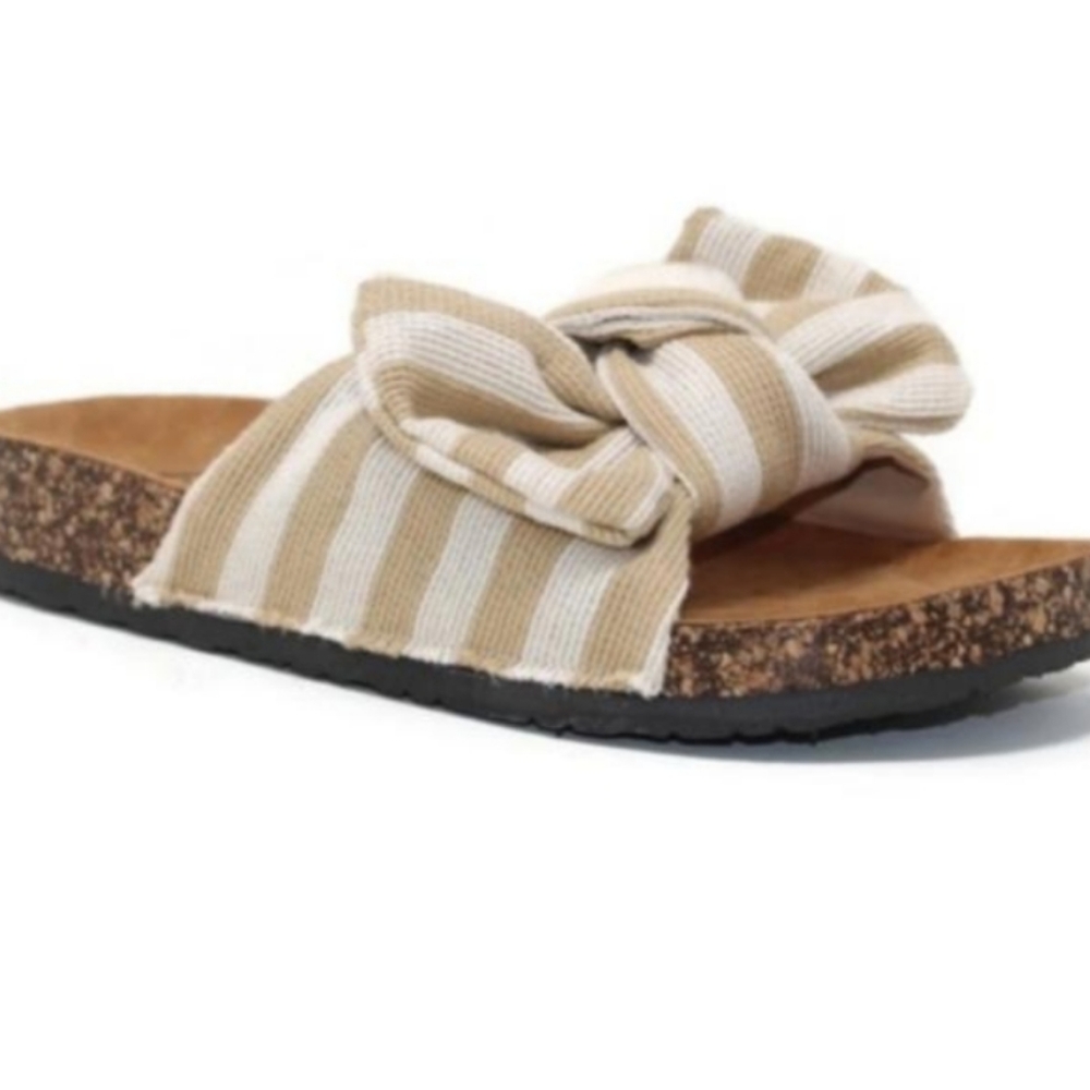 Bow Slide (Cream)